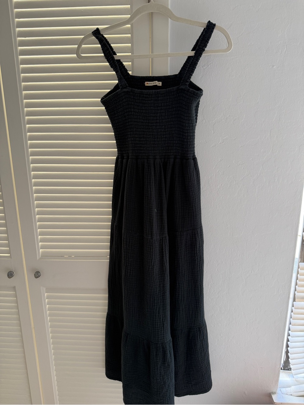 Marine Layer Selene Smocked Tiered Maxi Dress - Picture 2 of 5